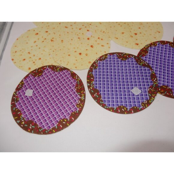 Cutetitos Plush Stuffed Animals Wraps Blankets Only Lot of 11 Replacement Pieces - Picture 3 of 7